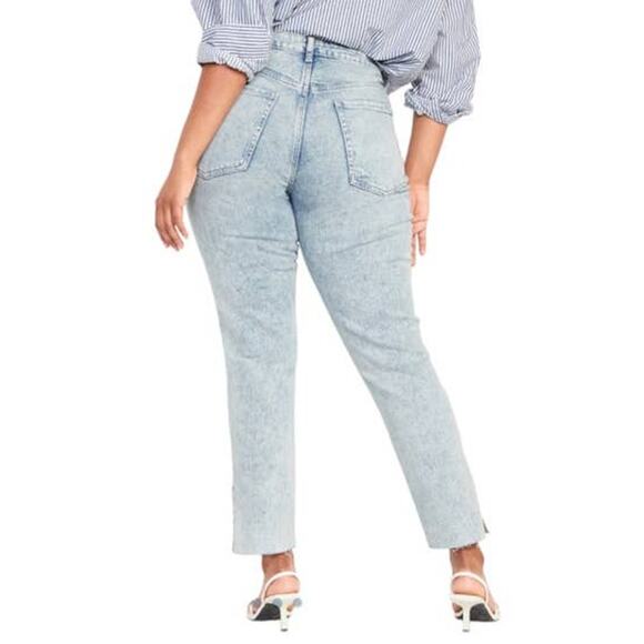 NWT Old Navy High-Rise Curvy O.G. Straight Jeans - Laine - 14 Petite - Picture 10 of 13